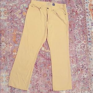 Vintage Gap yellow Corduroys